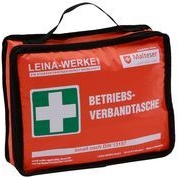 LEINA-WERKE Erste-Hilfe-Tasche Betriebsverbandtasche klein DIN 13157 orange (REF 20032)