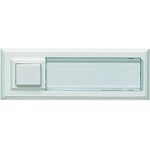 Grothe Klingeltaster 1fach 51015 Weiß 12 V/1,5 A (51015)