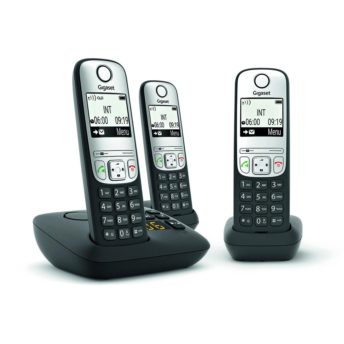 Gigaset A690A Trio Schnurlostelefon Schwarz