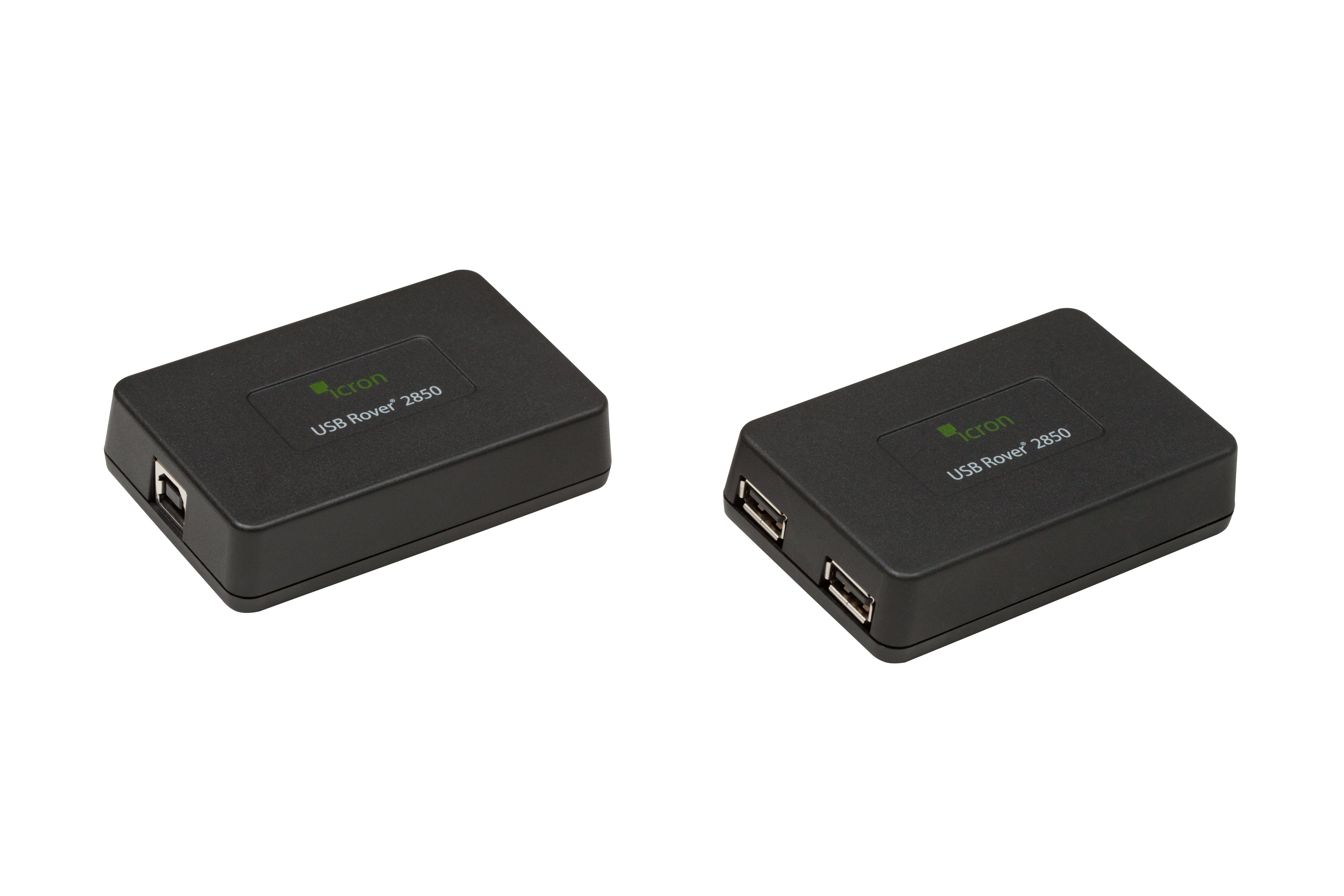 Icron USB Rover 2850 USB Extender Set 2-Port 85 m Cat5 Schwarz