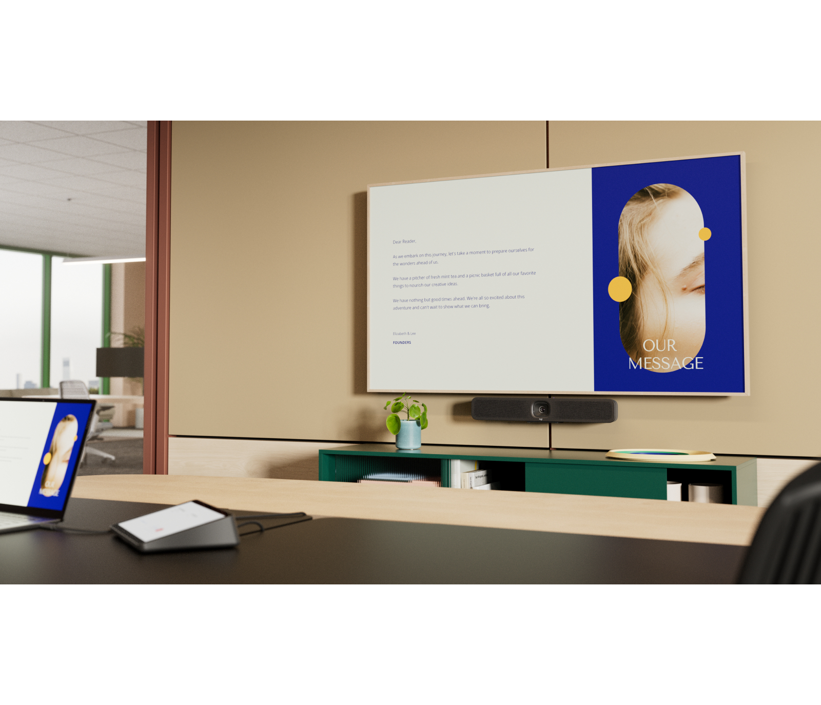 Logitech MeetUp 2 USB-Konferenzkamera 3840 x 2160 USB-C HDMI Graphit