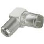 Hama SAT-Adapter, Quick-F-Stecker - F-Kupplung, 90° (00205312)