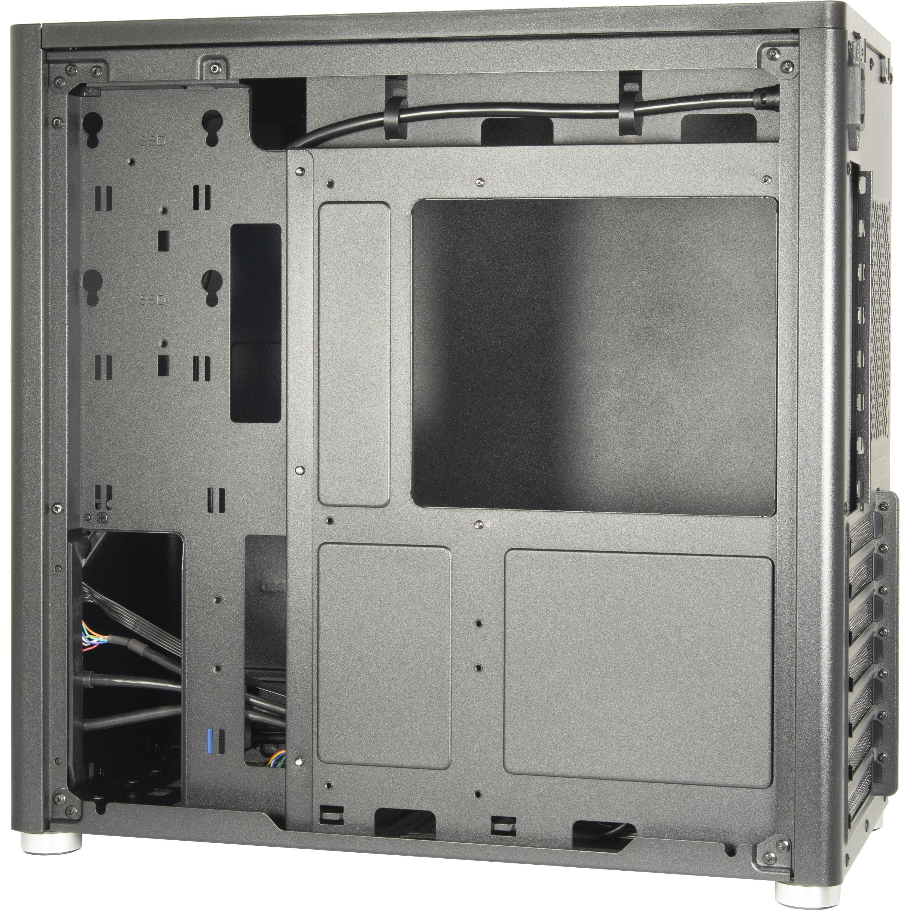 Inter-Tech X2 Duplex Pro Midi-Tower ATX Schwarz