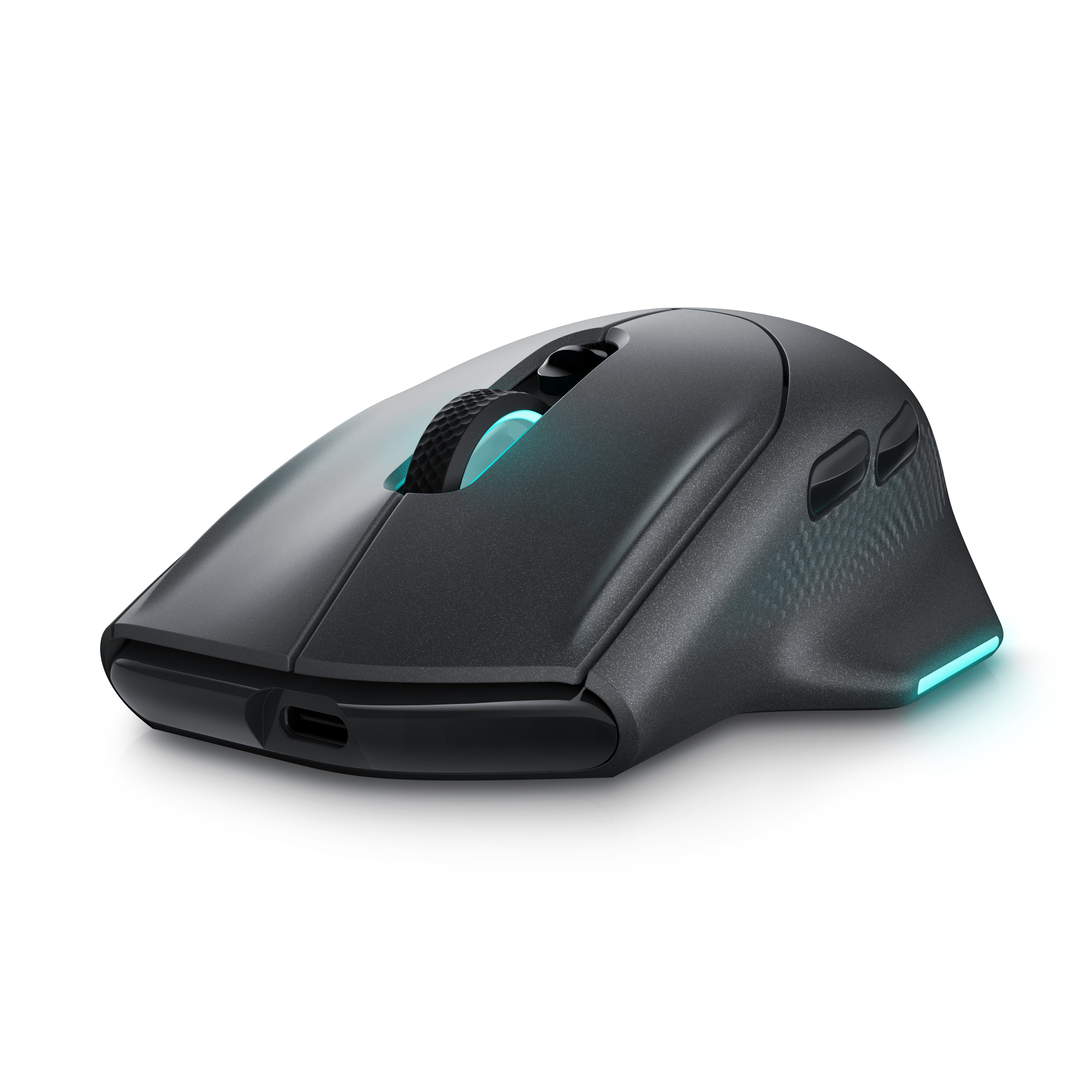 Alienware AW620M Gaming-Maus RF Wireless + USB Type-C Optisch 26000 DPI Dark Side of the Moon