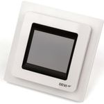 Devi Uhrenthermostat Touch-Display, 16A DEVIreg Touch rws (140F1071)