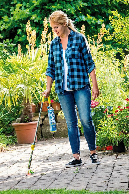 GLORIA Thermoflamm bio Classic PLUS Abflammgerät Silber, Gelb