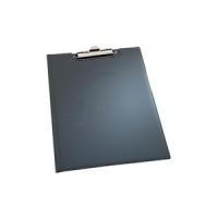 DURABLE Klemmbrett-Mappe, DIN A5, schwarz, aus Weichfolie mit Kartonverstärkung, mit starker Federklemme (2359-01)
