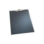 DURABLE Klemmbrett-Mappe, DIN A5, schwarz, aus Weichfolie mit Kartonverstärkung, mit starker Federklemme (2359-01)