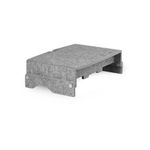 BakkerElkhuizen Q-Riser 110 43,2 cm (17" ) Grau (BNEQR110CLGY)