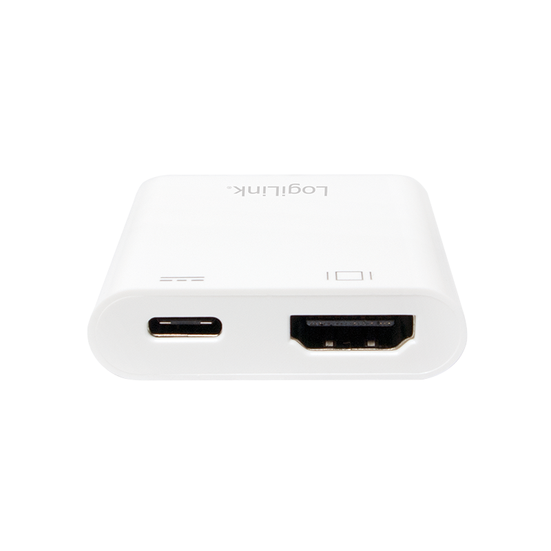 LogiLink 0.14m 2xUSB-C/HDMI (UA0257)