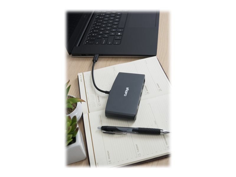CalDigit Thunderbolt 3 mini Dock Dual HDMI Schwarz, Grau