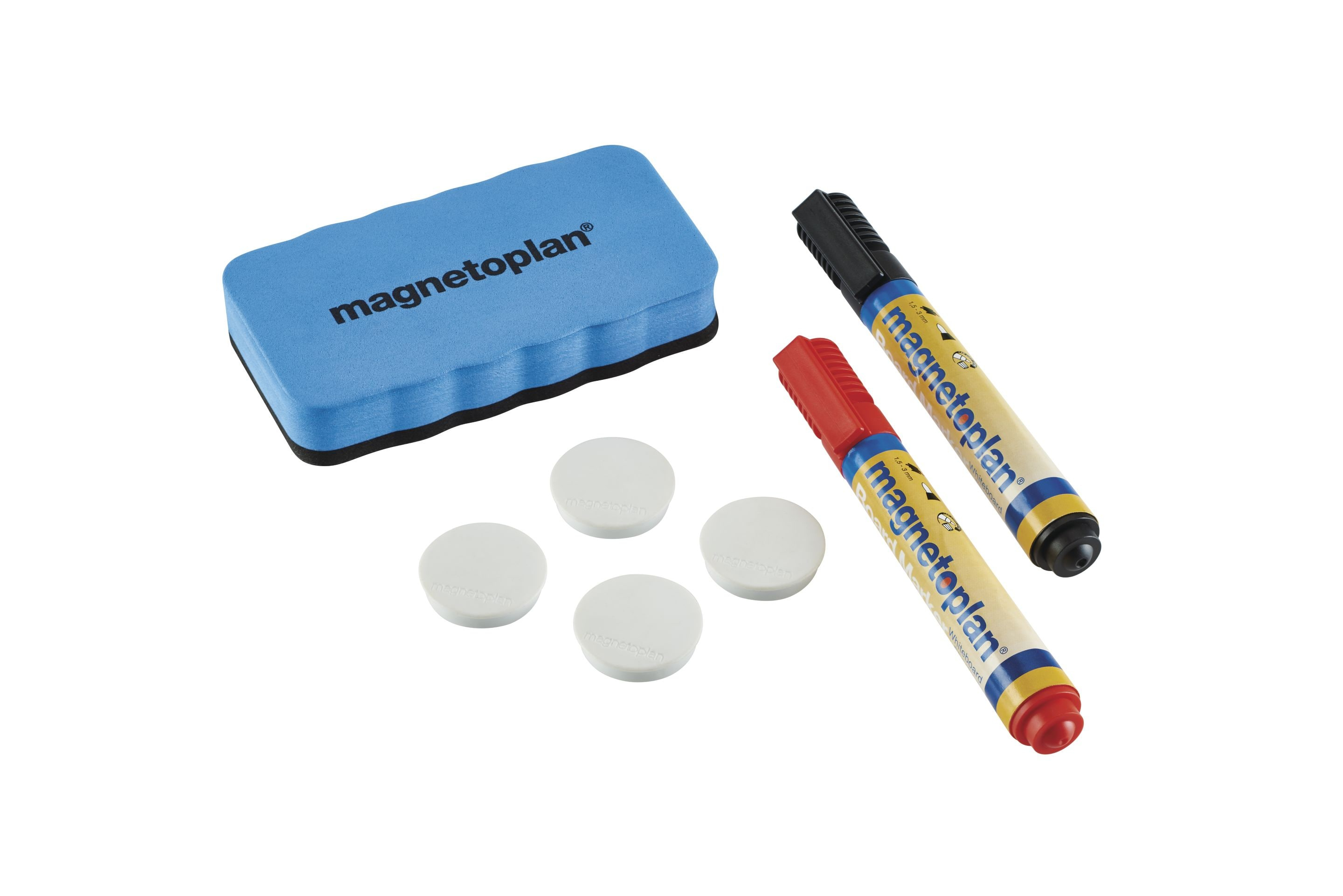Magnetoplan Whiteboard Starter-Kit 37102 Zubehörset Schwarz