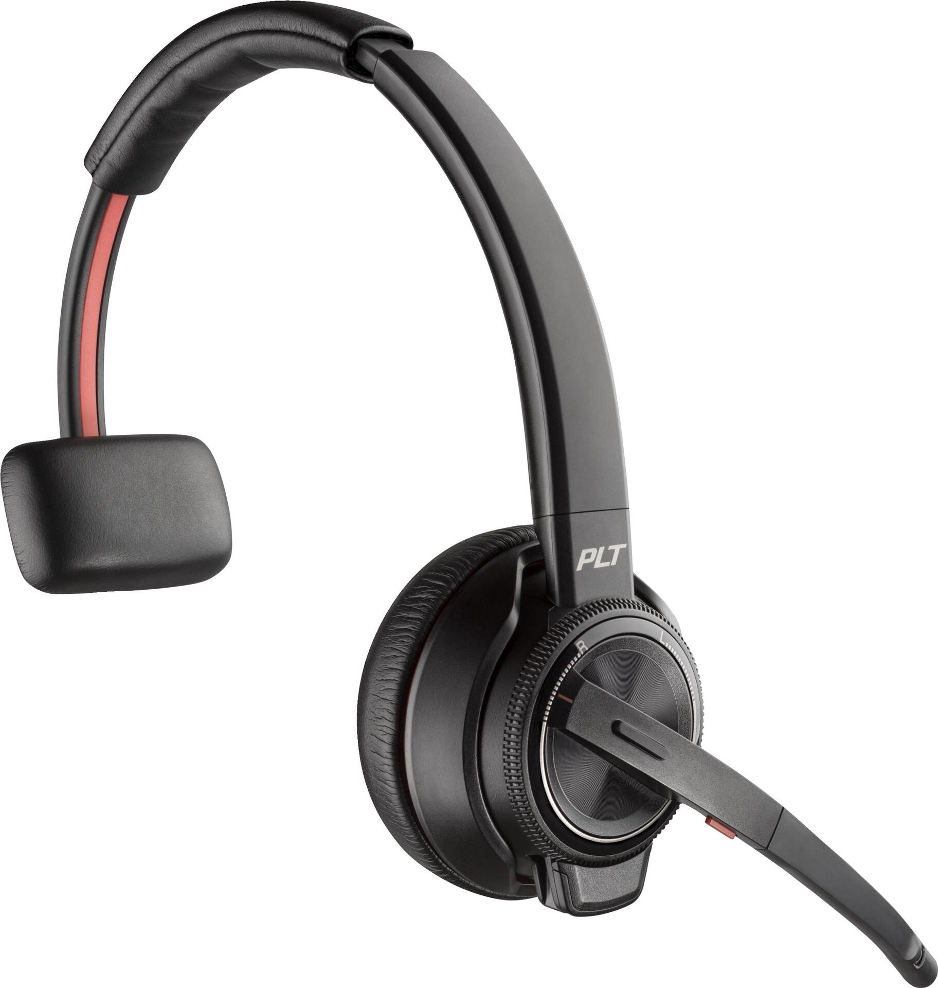 HP Poly Savi 8210 Kopfhörer Kabelgebunden Handgeführt Büro/Callcenter Bluetooth Schwarz (8D3E9AA#ABB)