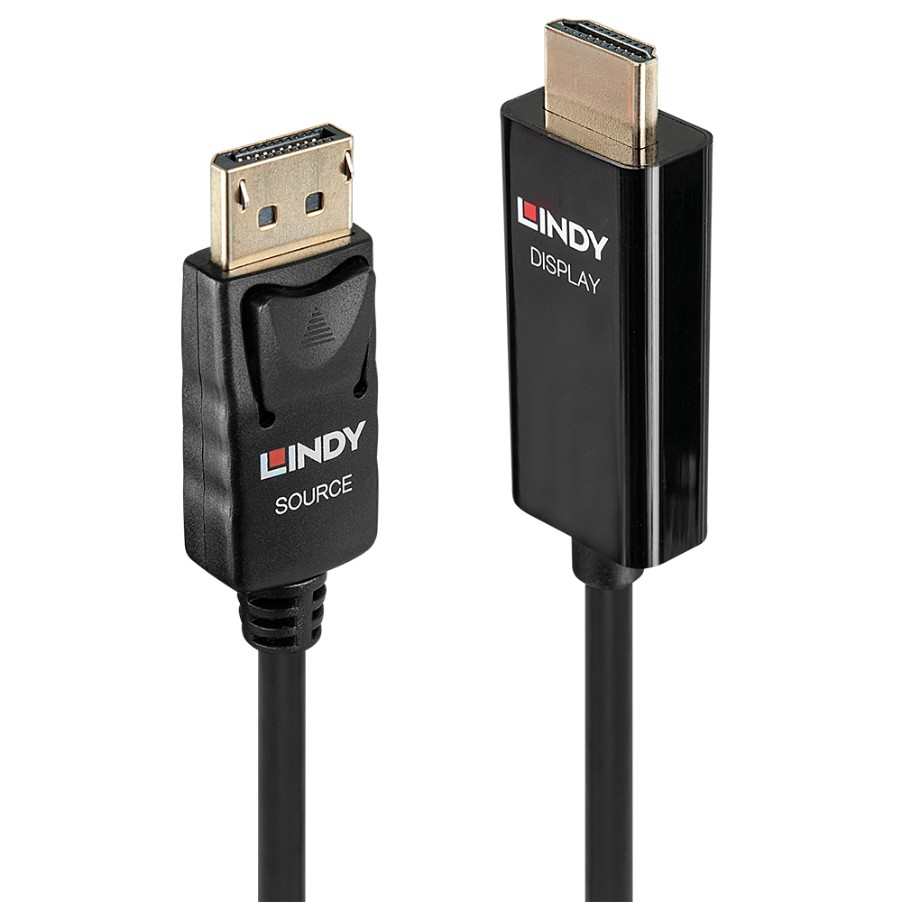 Lindy Adapterkabel DisplayPort männlich zu HDMI männlich (40914)