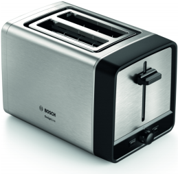 Bosch TAT5P420DE Toaster 2 Scheibe(n) Schwarz - Silber 970 W (TAT5P420DE)