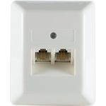 Dosen UAE 8/8 (4) - 8/8 (4), ISDN Aufputz 2 Amtsleitungen *shiverpeaks basic* (BS74240-4)