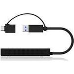 ICY BOX Mobiler USB zu Dual HDMI Splitter (61007)
