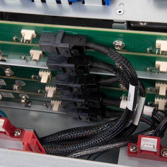 SilverStone RM43-320-RS 4U Systemschrank 20 Wechselschächte SATA/SAS Hot-Swap Schwarz