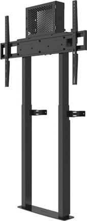 B-TECH Standsystem 900x600 -100kg 55-100''/elektr. höv/wandbef./schwarz (BT8559/B)