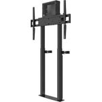 B-TECH Standsystem 900x600 -100kg 55-100''/elektr. höv/wandbef./schwarz (BT8559/B)