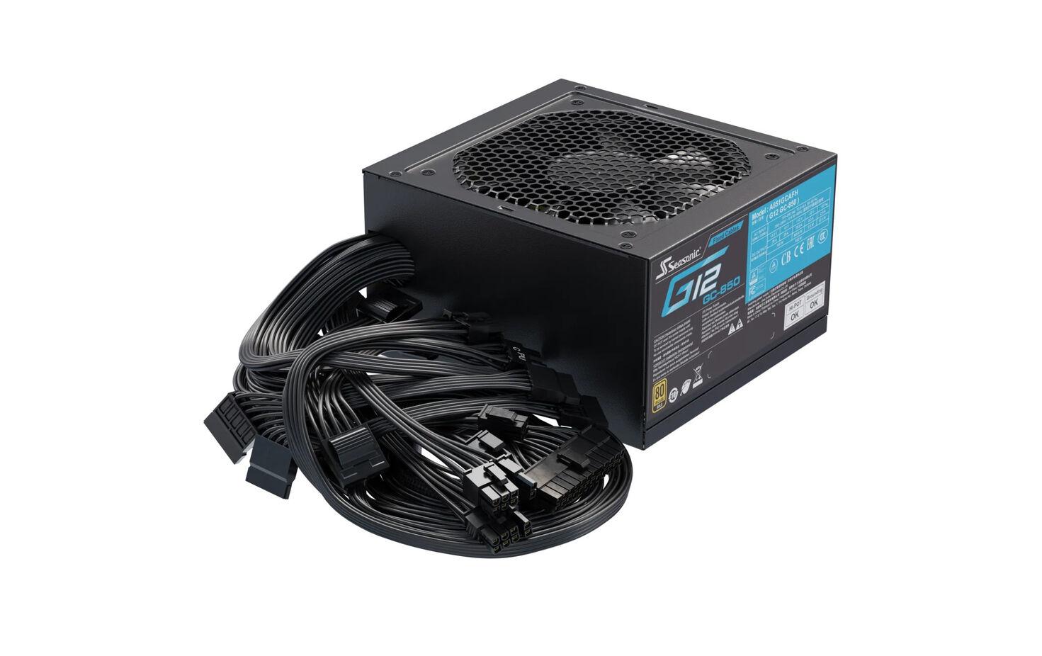 Seasonic G12 GC-850 850 W PC-Netzteil 80 PLUS Gold Schwarz
