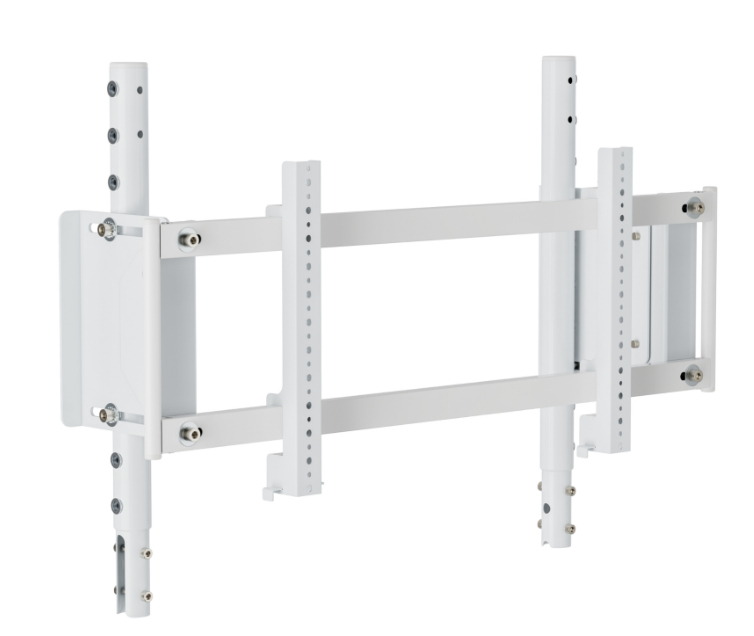Oplite R8 On Top Single Monitorständer Flug-/Rennsimulator Weiß