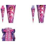 ROTH Schultüte "Agentin Laura", rund, 700 mm, Folie Filzverschluss, mit stabiler ROTH-Spitze - 1 Stück (677550)