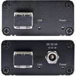 StarTech.com 2-Port USB3.0 Extender over OM3 Multimode Fiber, LC/LC, 2x 5Gbps USB-A Hub, 350,0m(1150ft) Range, Durable USB Fiber Optic Extender, Incl. 2x 10G MMF SFP+ modules (F35023-USB-EXTENDER)