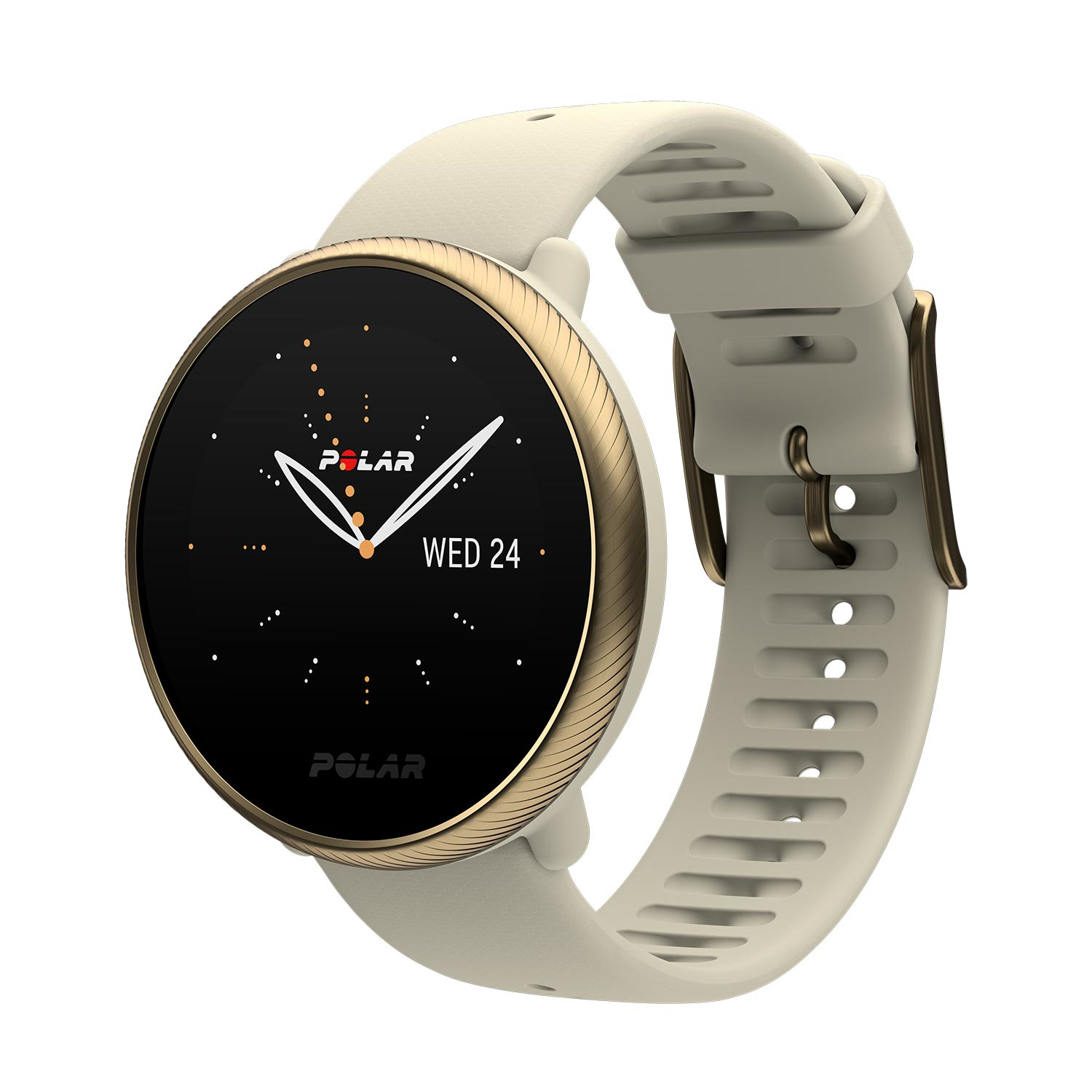 Polar Ignite 2 Sportuhr 1,2" GPS Bluetooth Champagne Gold