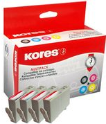 Kores Multi-Pack Tinte G1756KIT ersetzt hp 903XL je 1x schwarz 53 ml cyan magenta (G1756KIT)