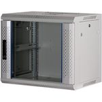 Rockstable 9 HE 19" Wandschrank mit Glastür in Weiß (RS19-6409W)