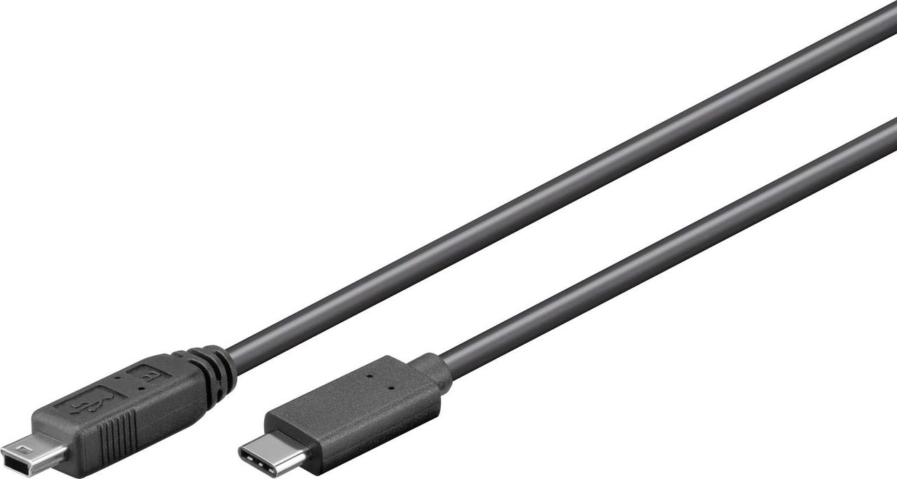 Microconnect USB3.1CMB505 0.5m USB C Mini-USB B Schwarz USB Kabel (USB3.1CMB505)