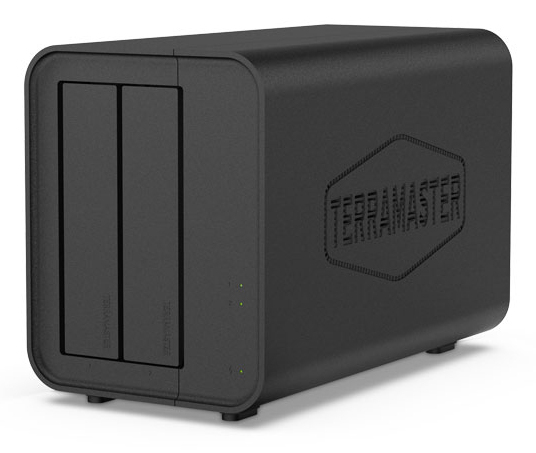 TerraMaster D5-Hybrid 5-Bay Disk-Array USB-C 3.2 Gen 2 68 TB Schwarz