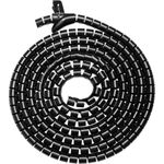 SpeaKa Professional Kabel-Buendelschlauch Polyurethan PE Schwarz O x 1 St (SP-13402976)