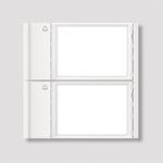 Siedle Ruftaste TM 700-2-0 W weiß (210011962-00)