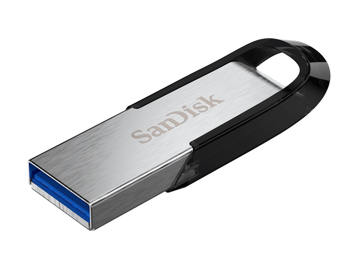 SanDisk Ultra Flair 16 GB USB-Stick 130 MB/s Silber, Schwarz