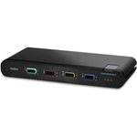 BELKIN 4P SNGL HEAD DP/HDMI TO DP/HDMI VIDEO SECURE DT KVM SWITCH PP4.0 (F1DN104KVM-UN-4)
