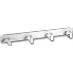 EFB-Elektronik 48,30cm (19") 1HE Kabelführungspanel, 4 Bügel, Stahl RAL7035 Hersteller: EFB Elektronik (699995)