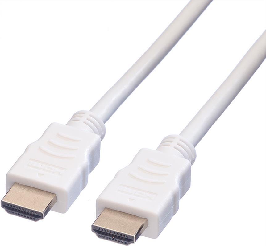 Value 11995704 HDMI-Kabel 1,5 m HDMI Typ A (Standard) Weiß (11.99.5704)
