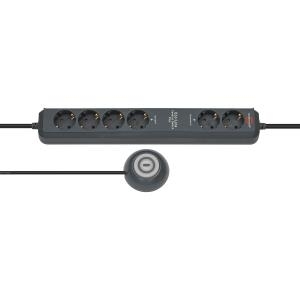 Brennenstuhl Eco-Line Extension Socket Comfort Switch Plus EL CSP 24 6-way 1,5m H05VV-F 3G1,5 2 permanent, 4 switchable (1159560516)