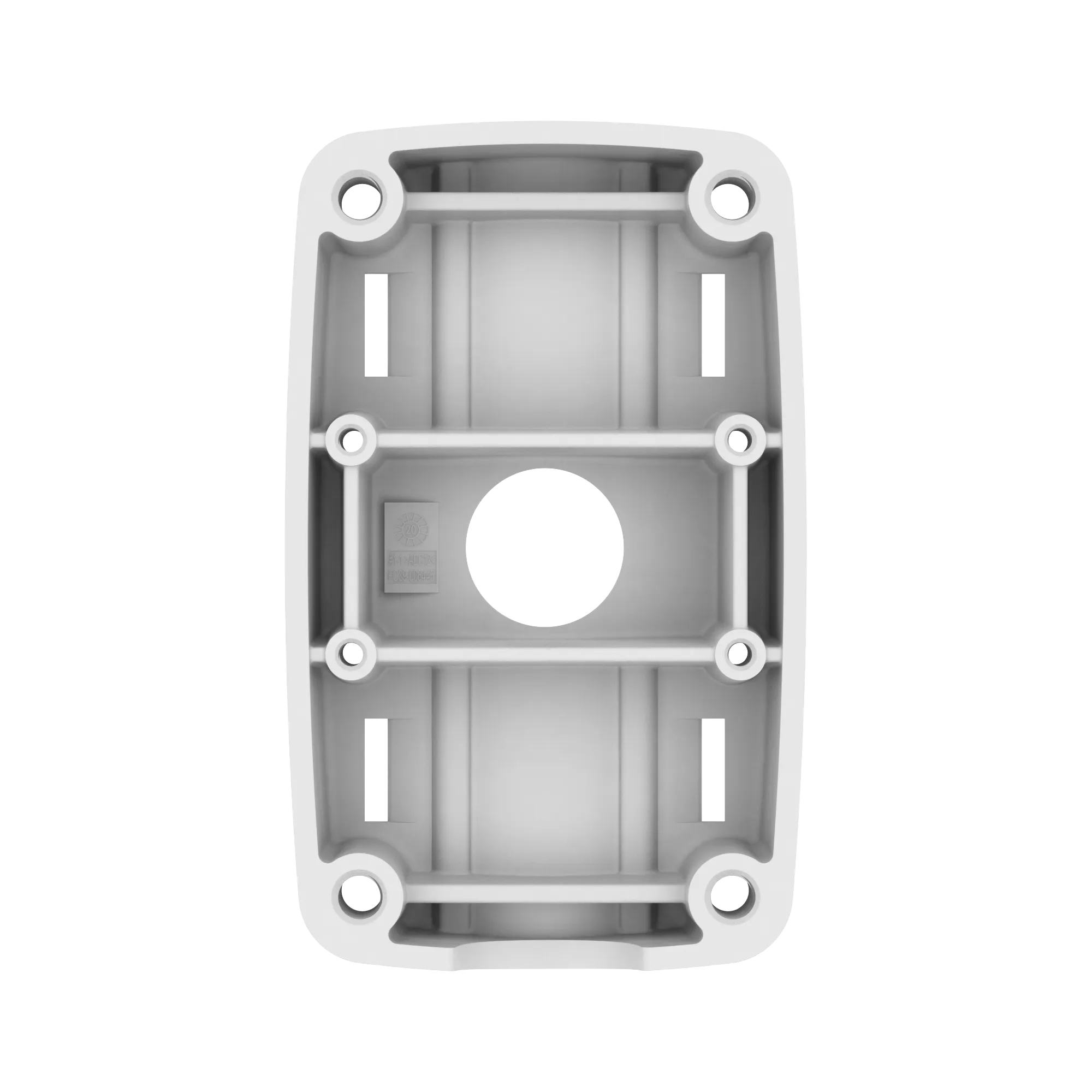 Hanwha Vision SBP-300PMW2 Masthalter Montageadapter Aluminium Weiß