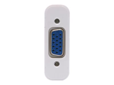JouJye AVC 226 Mini-DVI auf VGA Kabeladapter 0,1 m Weiß