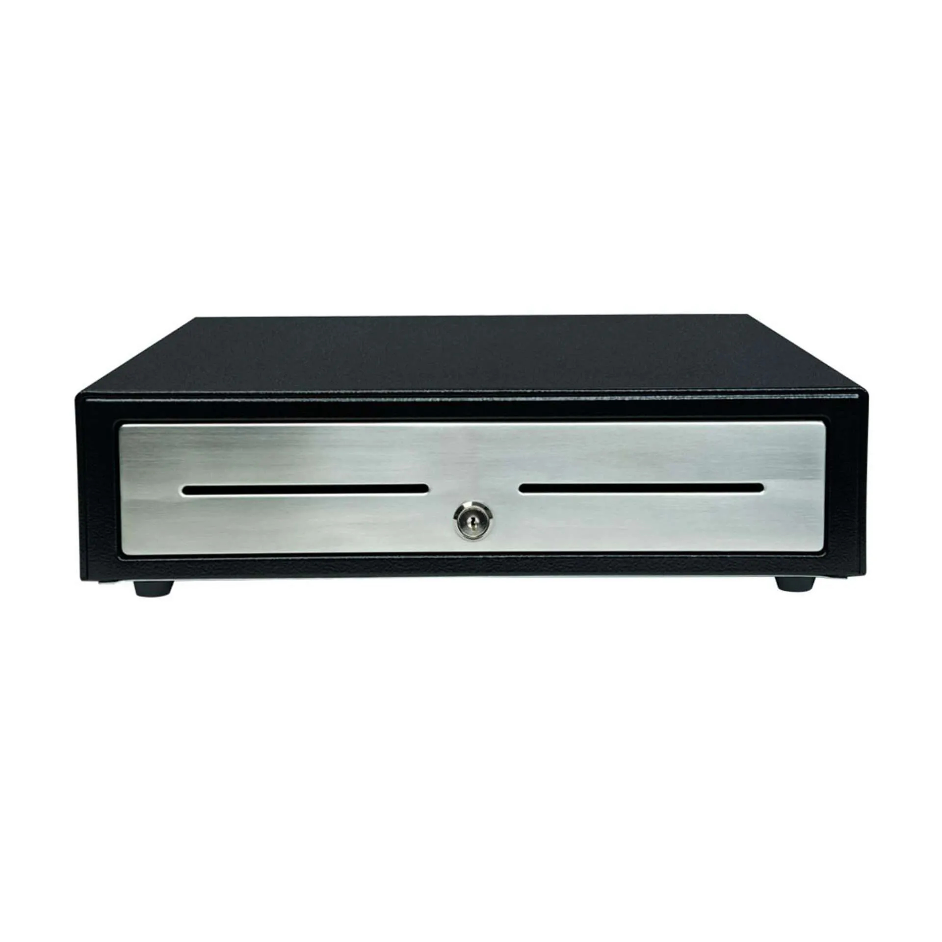 Star Micronics Choice Series CD4-1416 Kassenschublade mit Edelstahlfront, Schwarz