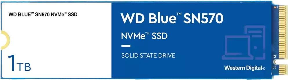 Western Digital Blue SN570 M.2 1 TB PCI Express 3.0 NVMe (WDBB9E0010BNC-WRSN)