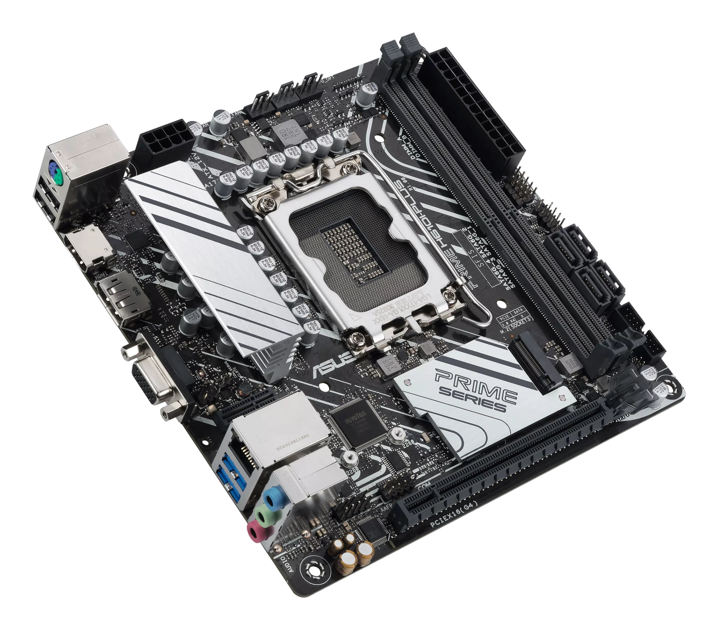 ASUS PRIME H610I-PLUS-CSM Mainboard Mini-ITX Intel H610 LGA 1700 DDR5 Gold