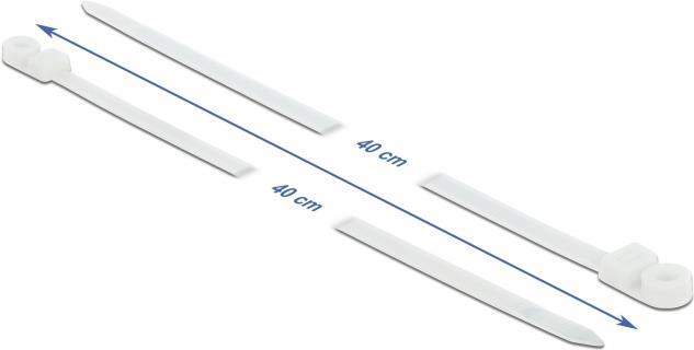 DeLOCK Cable Tie with Fastening Eyelet (18948)