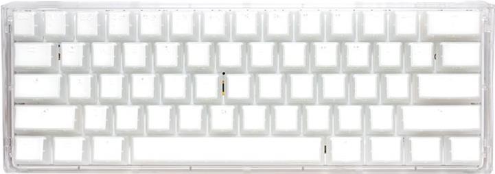 DUCKYCHANNEL Ducky One 3 Aura White Mini Gaming DE-Layout, RGB, Hot Swap, Cherry MX Silent Red