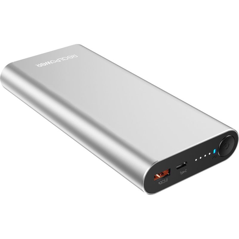 RealPower PB-20000PD Pro Akkuladegerät Aluminium 20000 mAh 282237 