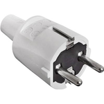 as - Schwabe 62220 Schutzkontaktstecker PVC 230 V Grau (62220)