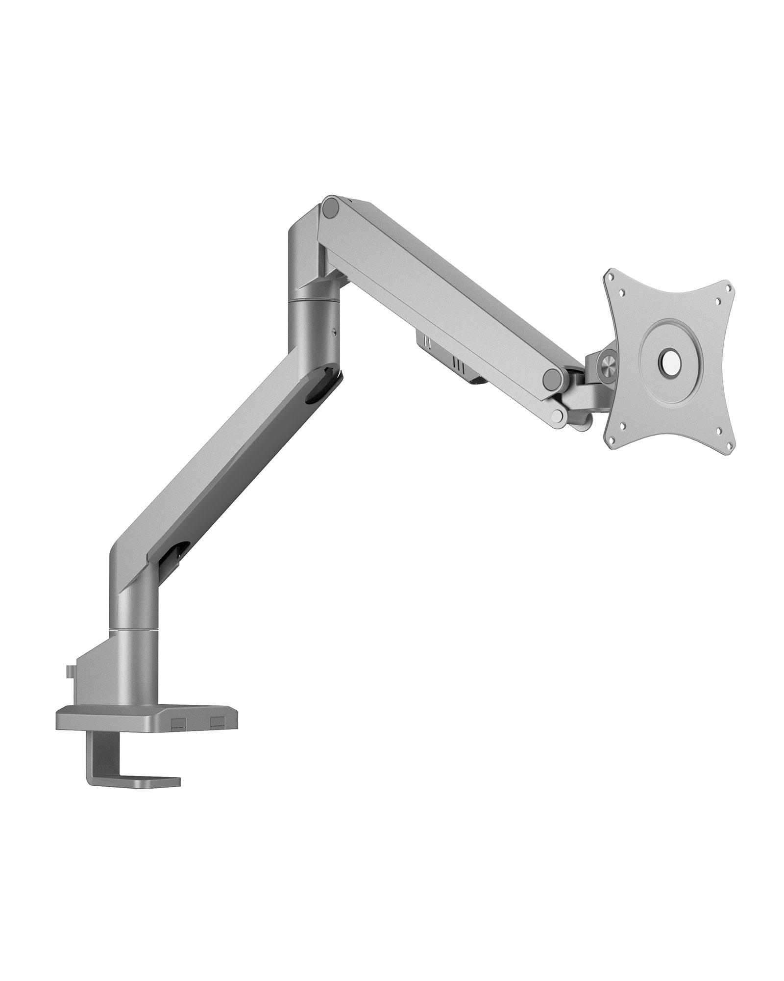 ICY BOX IB-MS523-T Monitorhalterung bis 32" 9 kg VESA 75x75/100x100 Silber, Grau